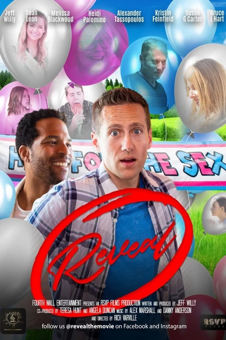 Reveal poster background