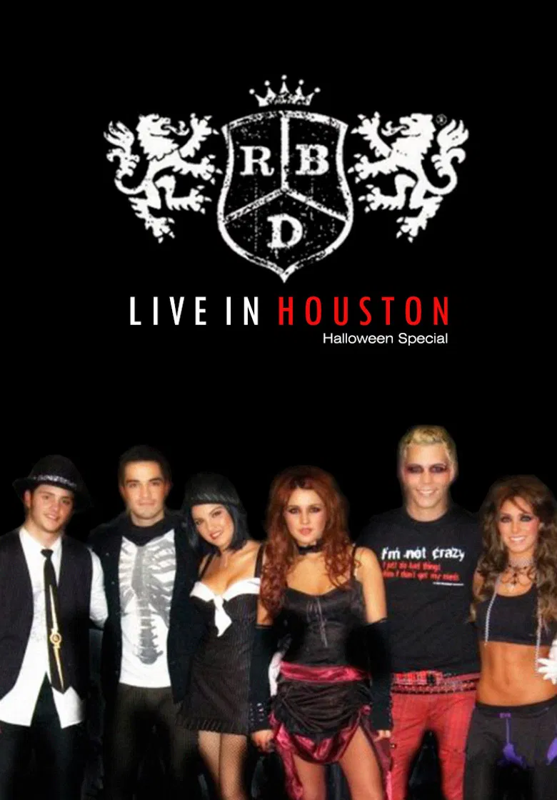 Live In Houston poster background