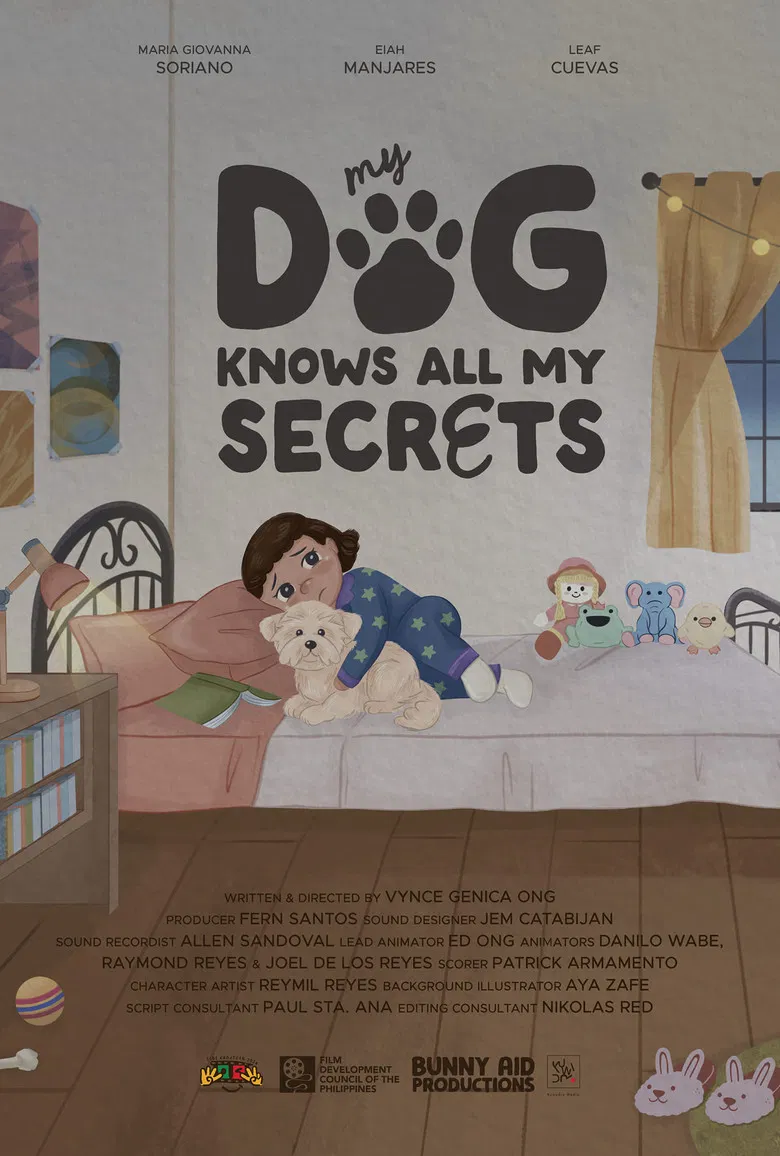 My Dog Knows All My Secrets poster background
