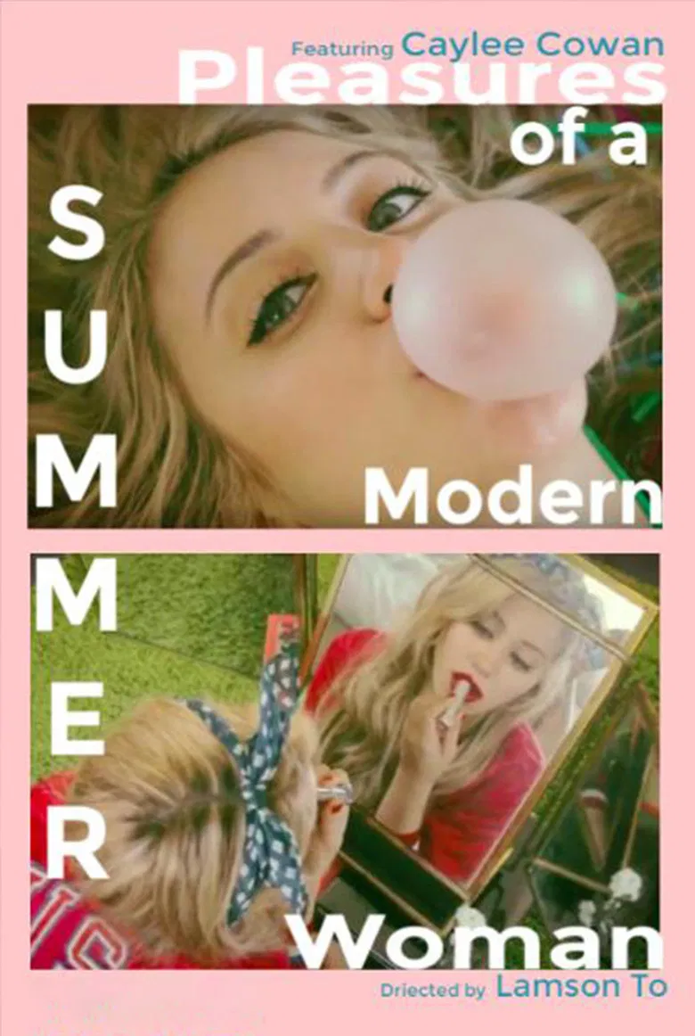 Pleasures of a Modern Woman poster background