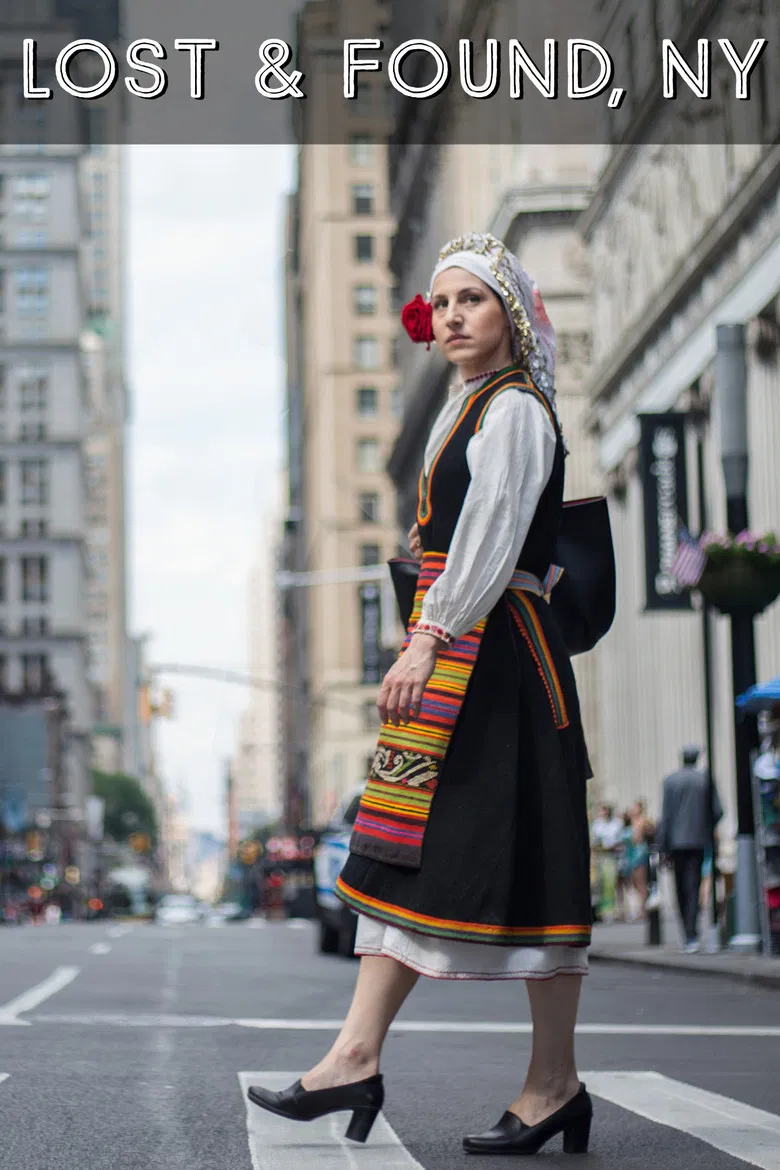 Lost & Found, NY poster background