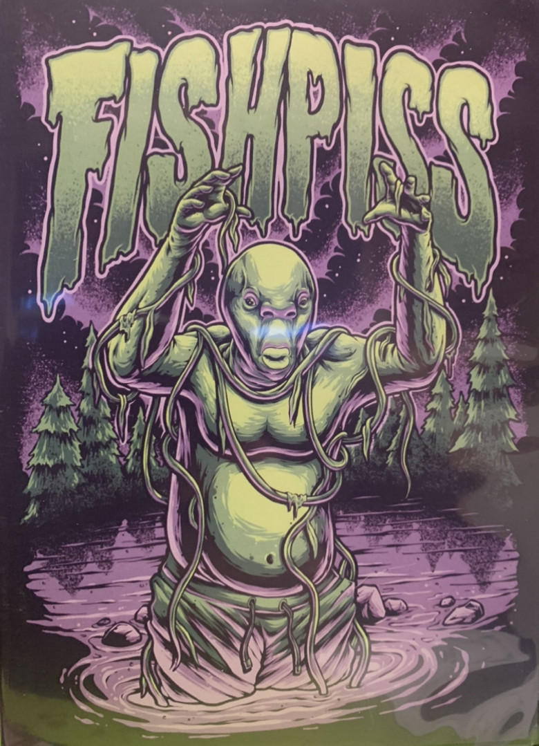 Fish Piss poster background