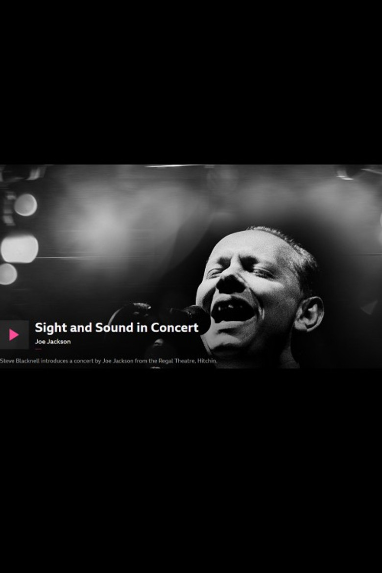 Joe Jackson: Sight and Sound in Concert poster background