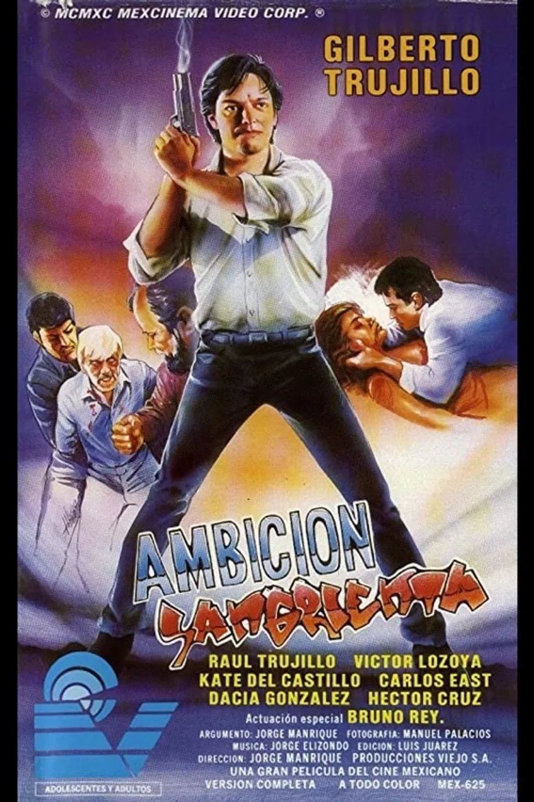 Ambición sangrienta poster background