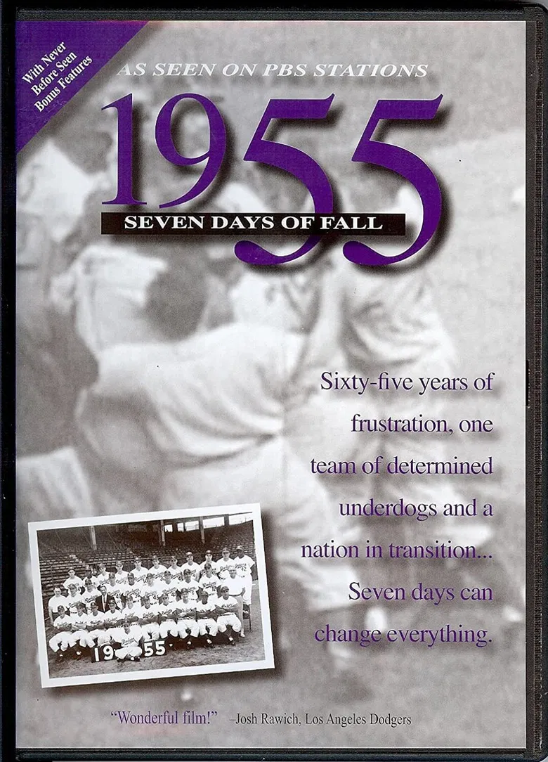 1955, Seven Days of Fall poster background