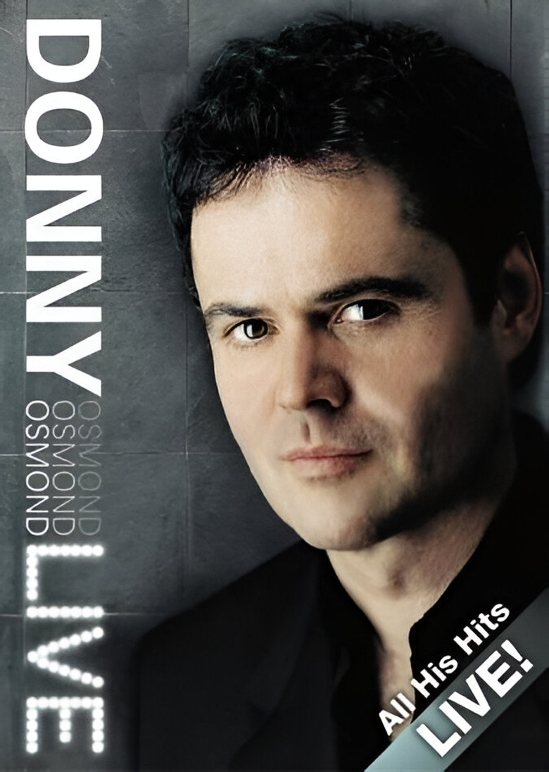 Donny Osmond: Live poster background