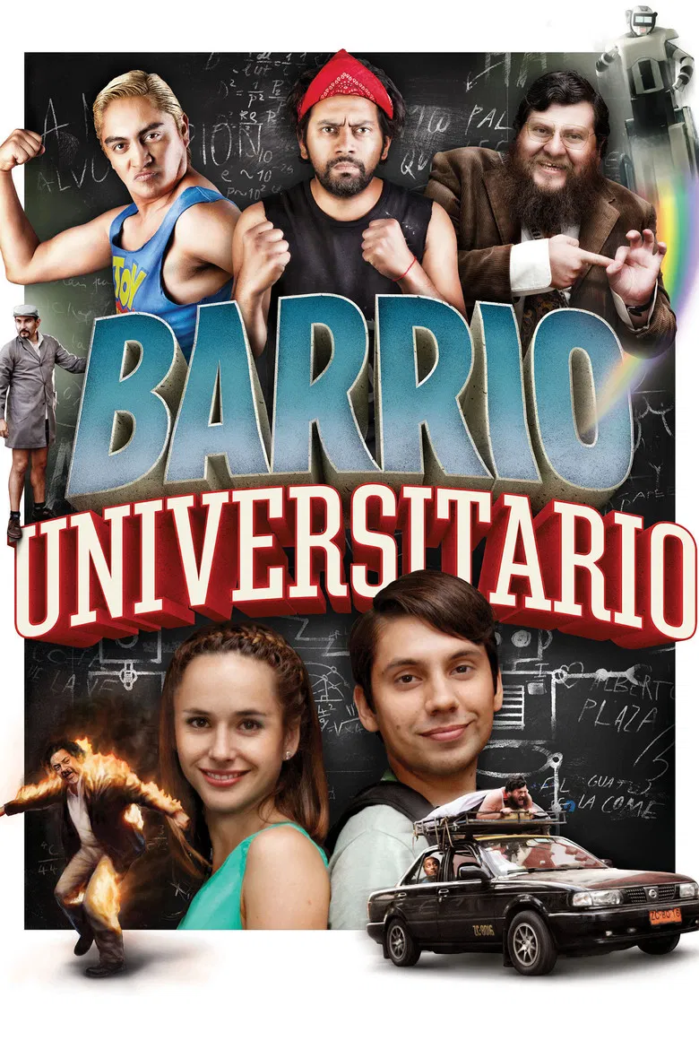 Barrio Universitario poster background