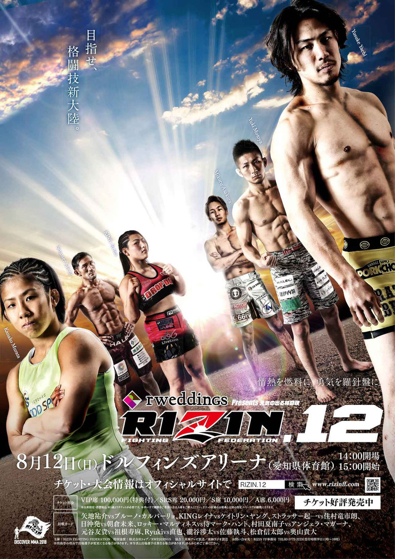 RIZIN 12 poster background