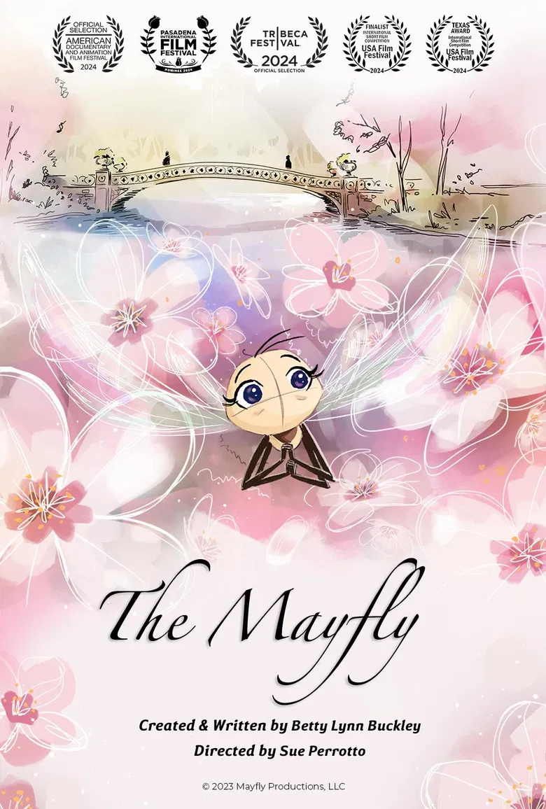 The Mayfly poster background