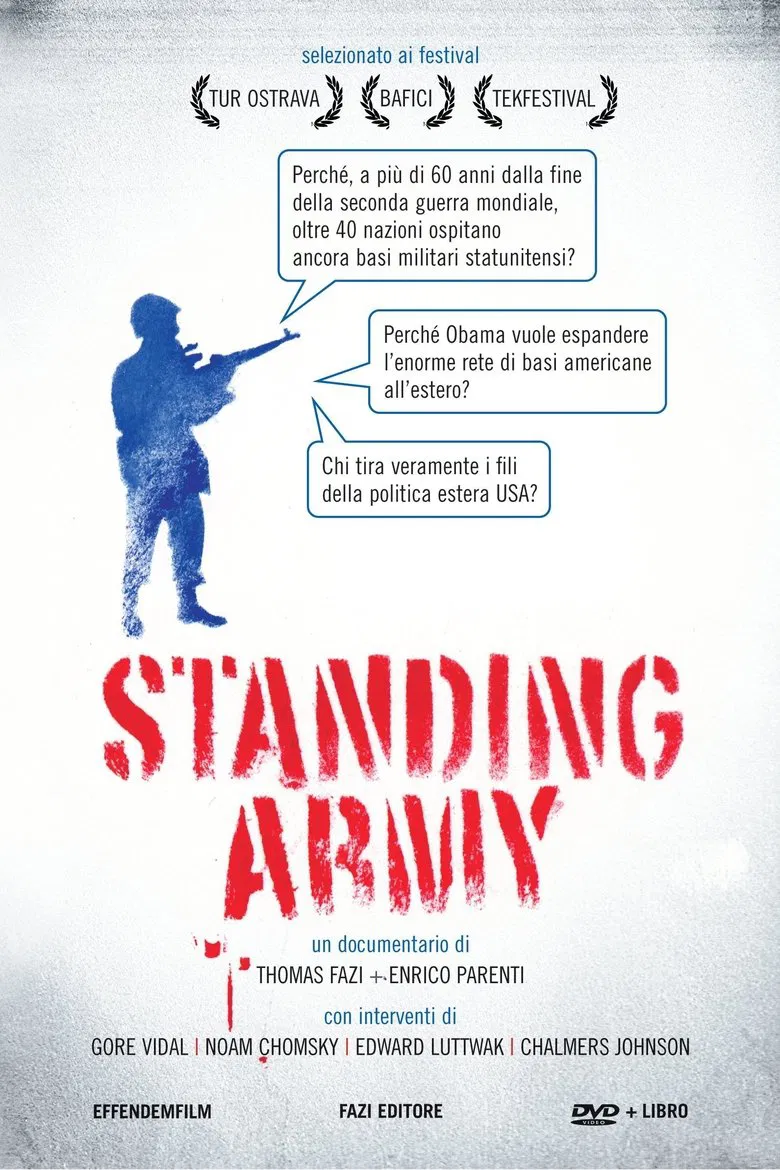 Standing Army poster background