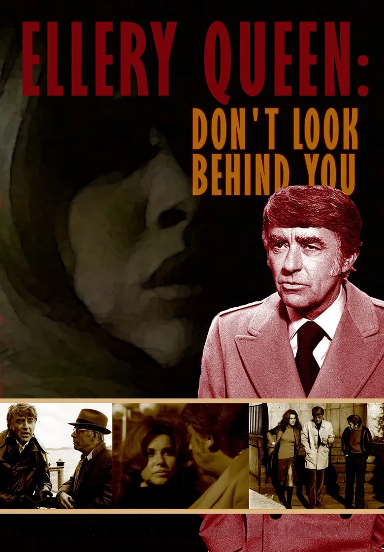 Ellery Queen: Don't Look Behind You poster background