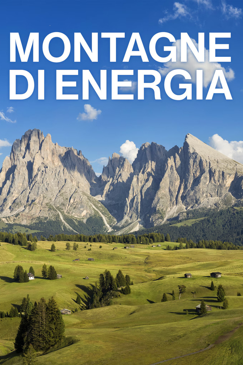Montagne di energia poster background