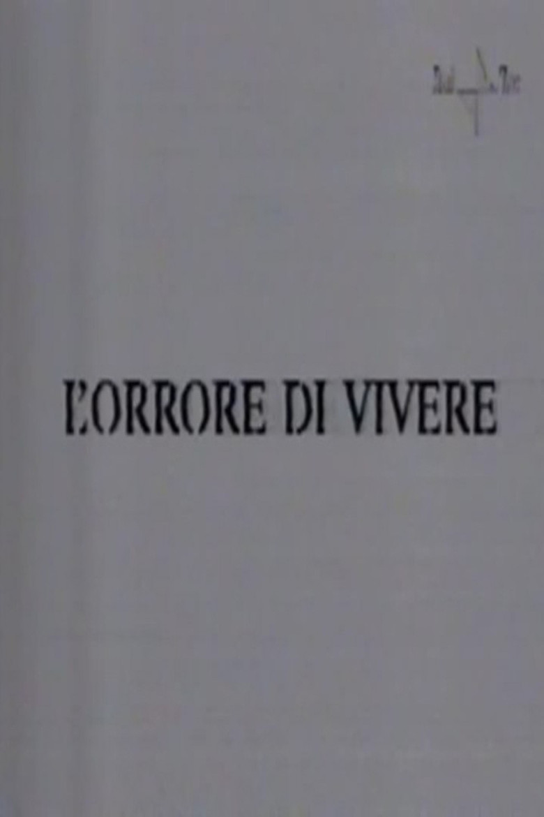 L'orrore di vivere poster background