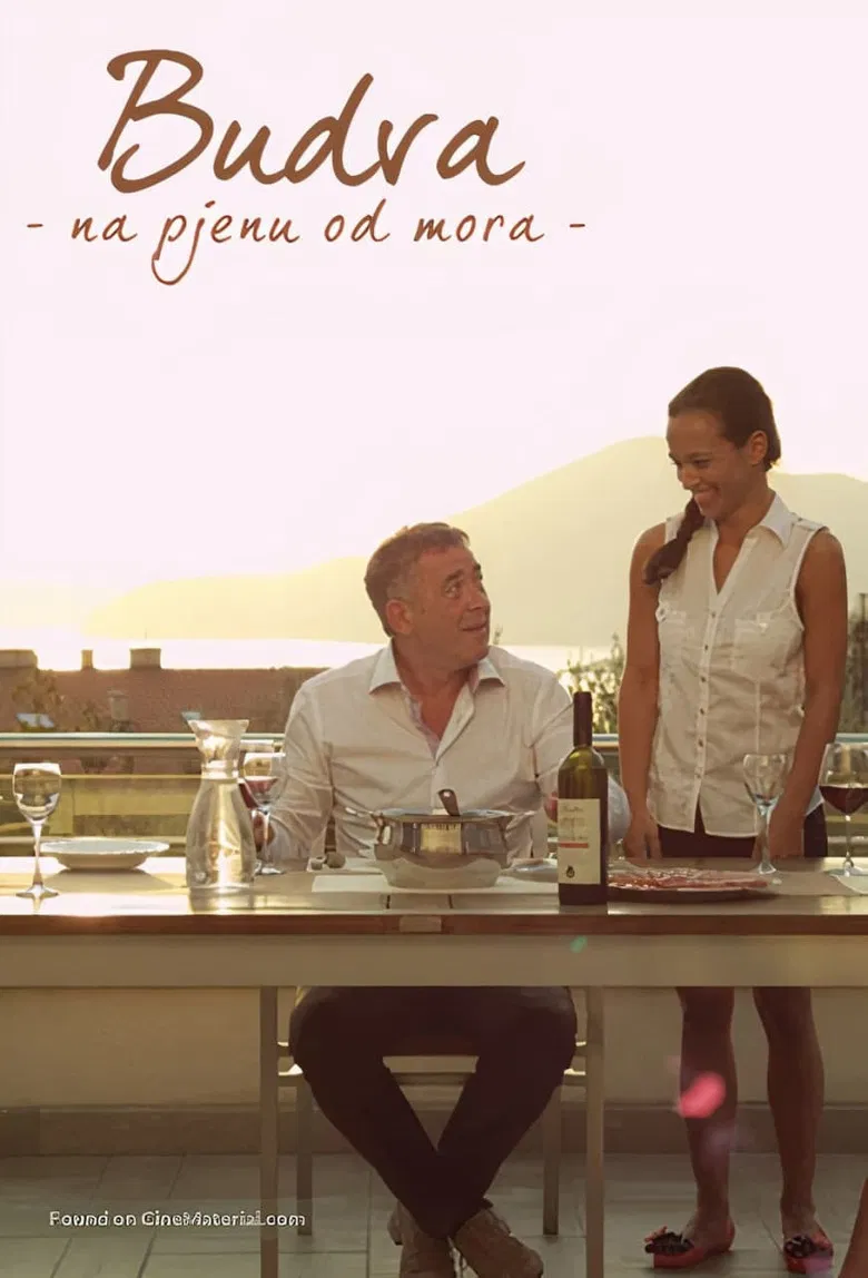 Budva, on the Foam of the Sea poster background