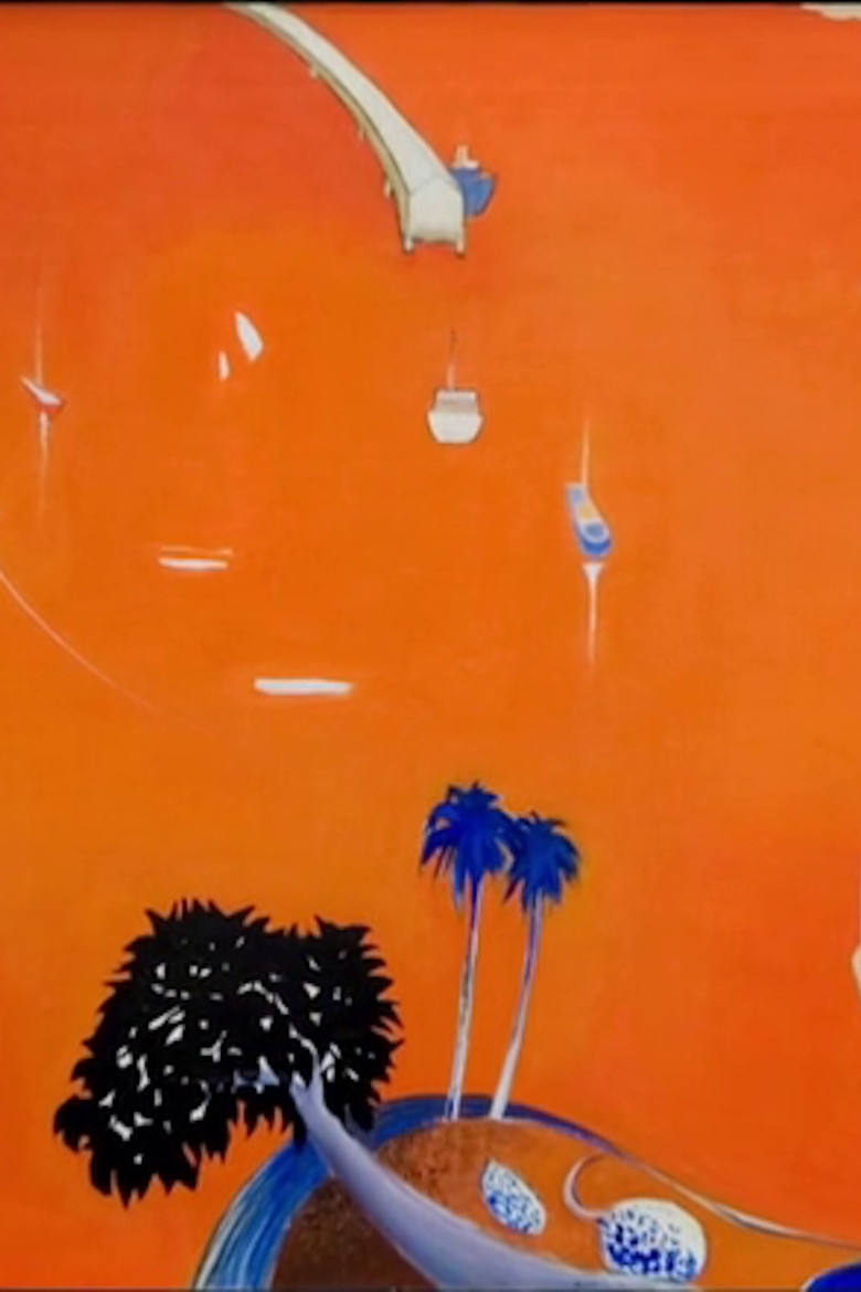 The Whiteley Art Scandal poster background