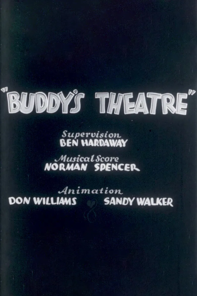 Buddy's Theatre poster background