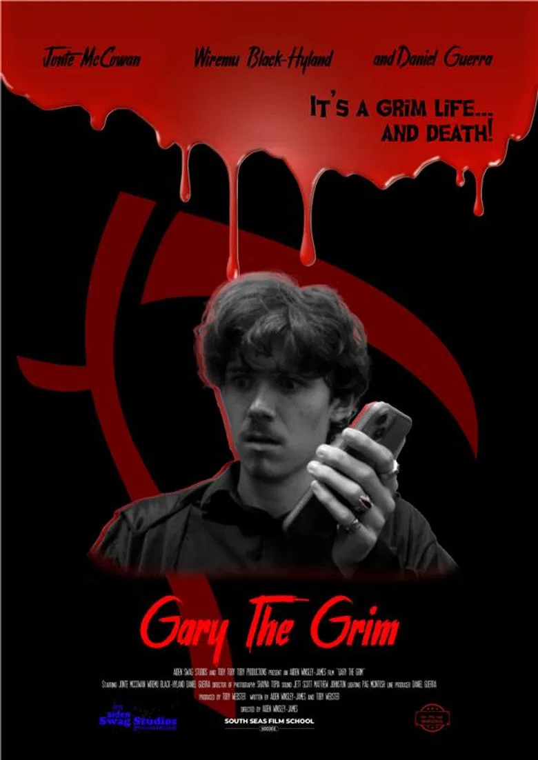 Gary the Grim poster background