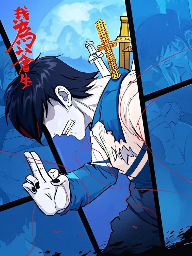 我为苍生 漫动画 poster background