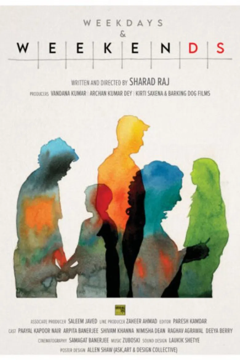 Weekdays & Weekends poster background