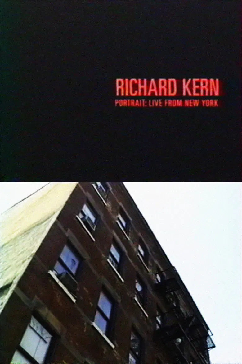 Richard Kern - Portrait: Live From New York poster background
