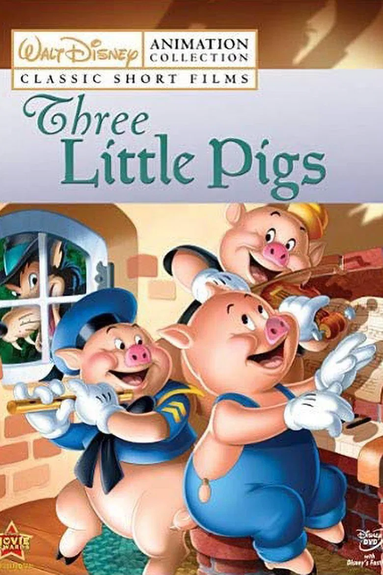 Walt Disney Animation Collection: Classic Short Films - Three Little Pigs poster background