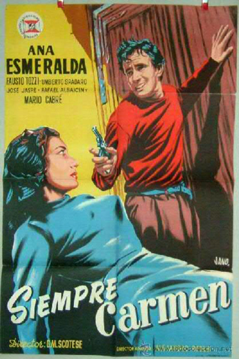 Siempre Carmen poster background
