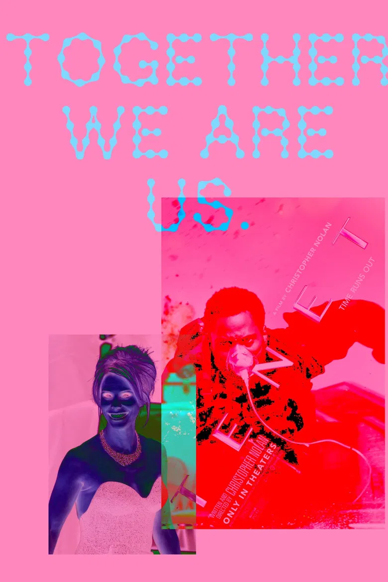 TOGETHER WE ARE US. poster background