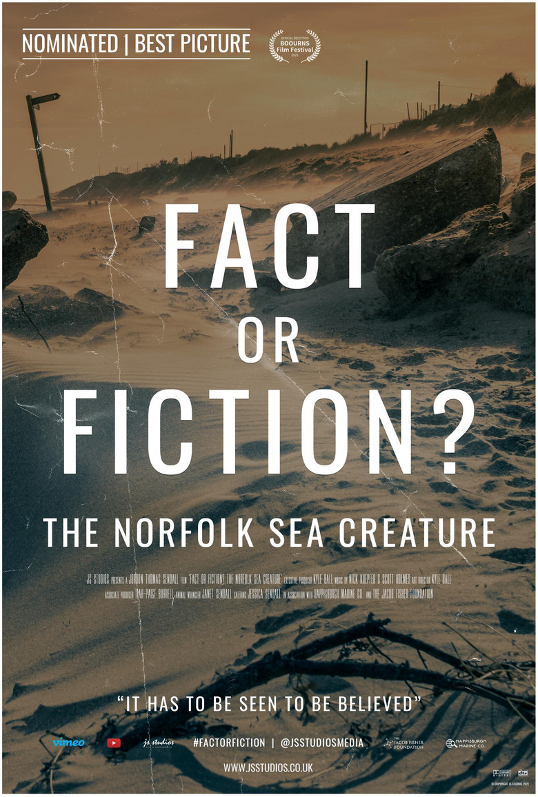 Fact or Fiction? The Norfolk Sea Creature poster background