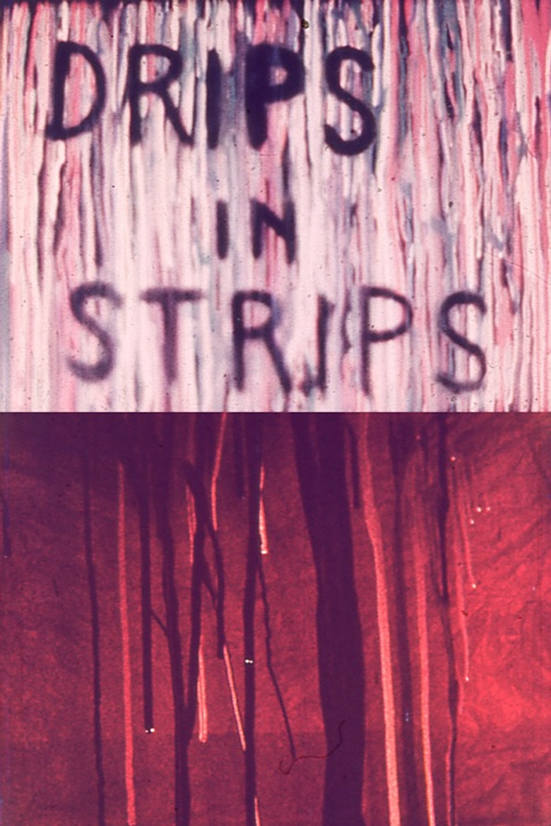 Drips in Strips poster background