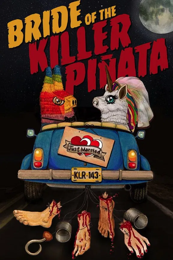 Bride of the Killer Piñata poster background