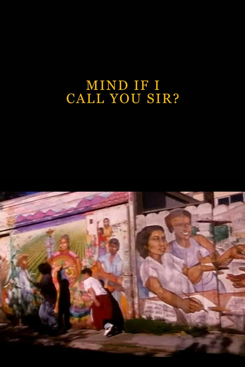Mind If I Call You Sir? poster background