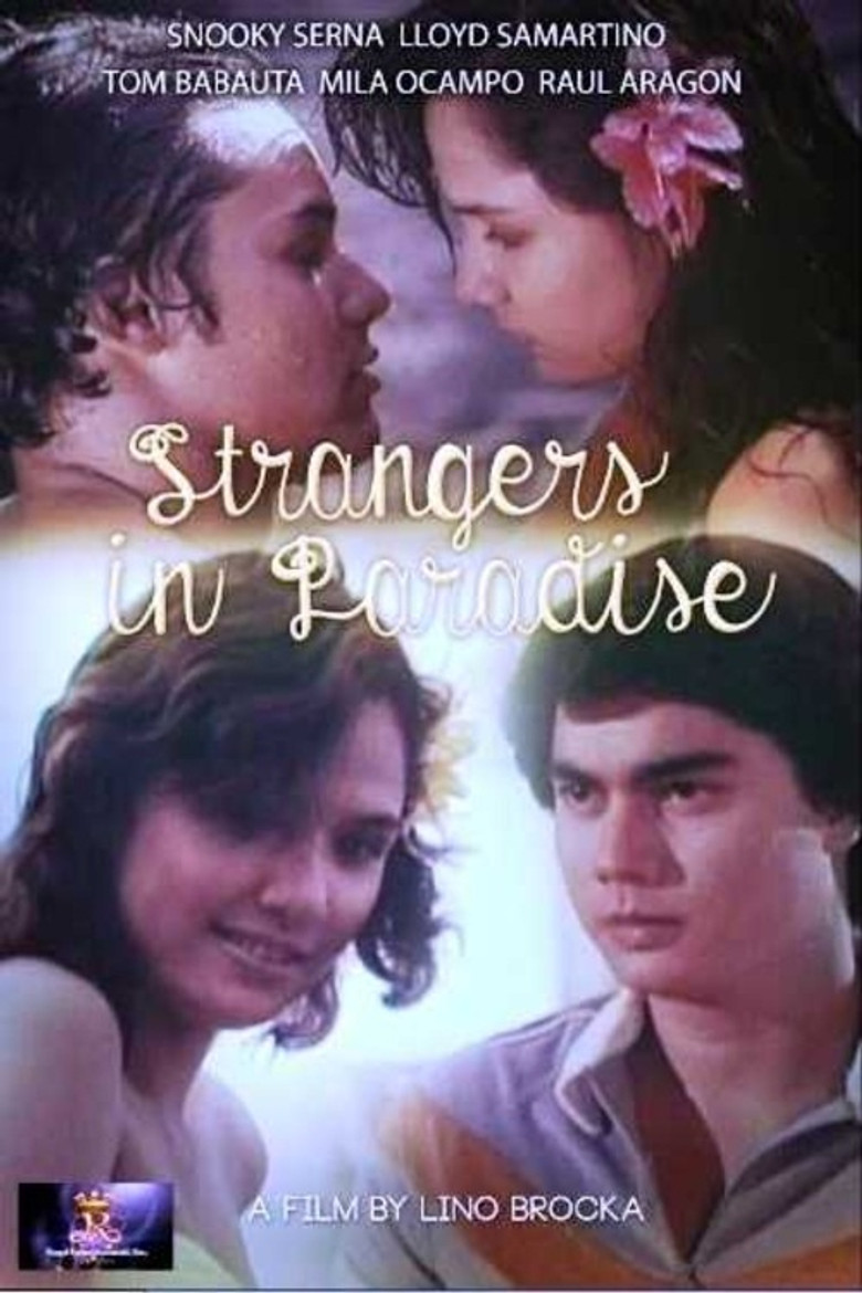 Strangers in Paradise poster background