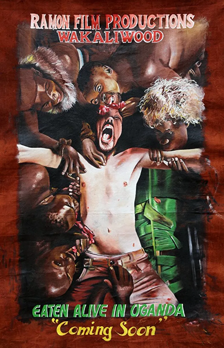Eaten Alive in Uganda poster background