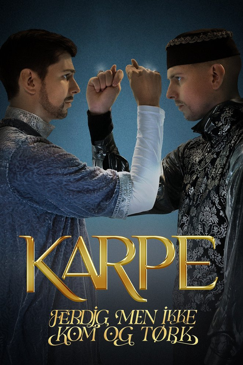 Karpe: Ferdig, men ikke kom og tørk poster background