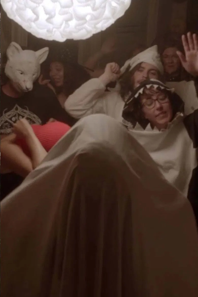 Ghosting the Party poster background