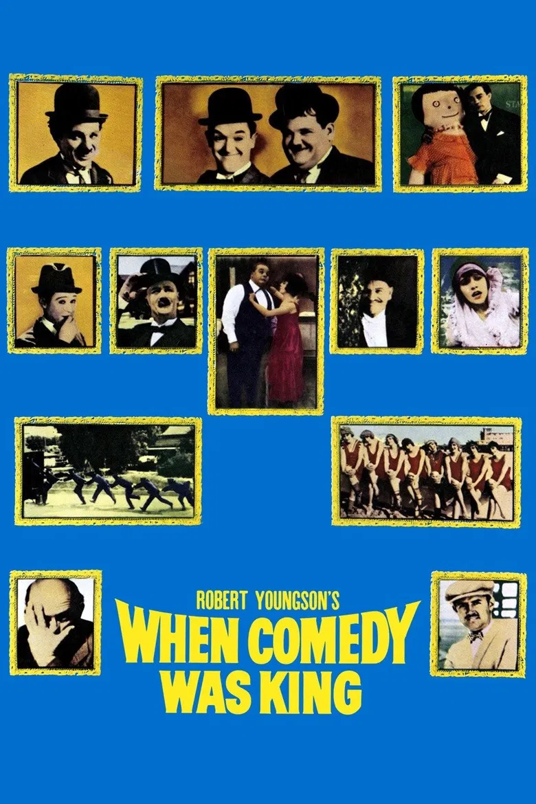When Comedy Was King poster background