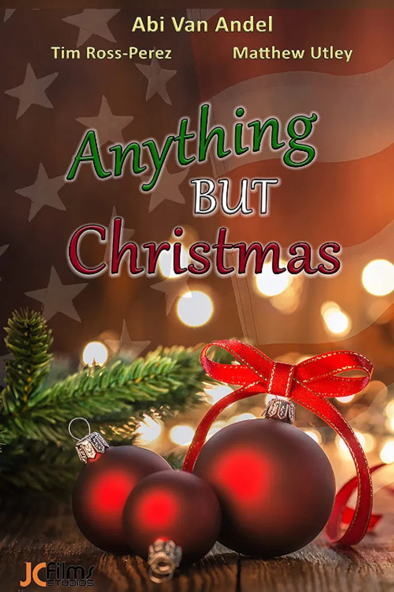 Anything But Christmas poster background