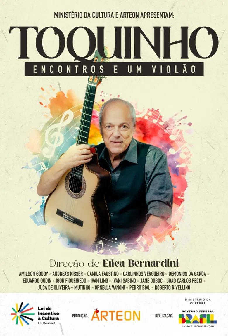 Toquinho: Encontros e um Violão poster background