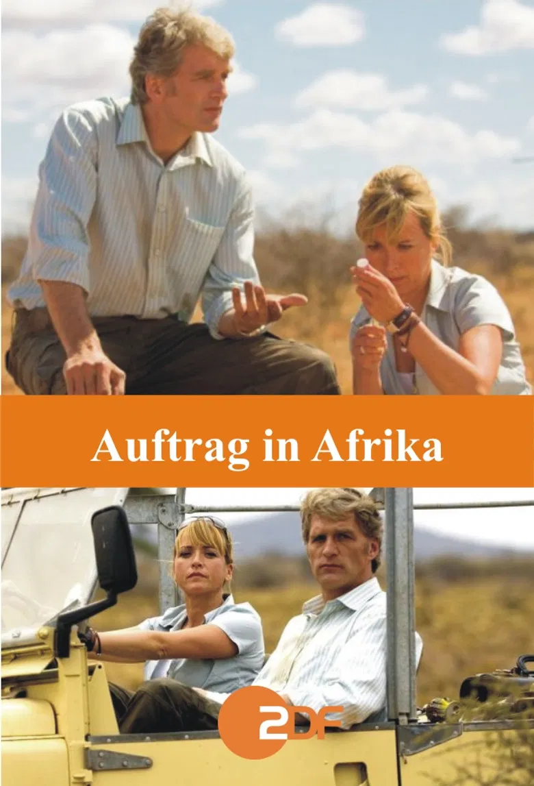Auftrag in Afrika poster background