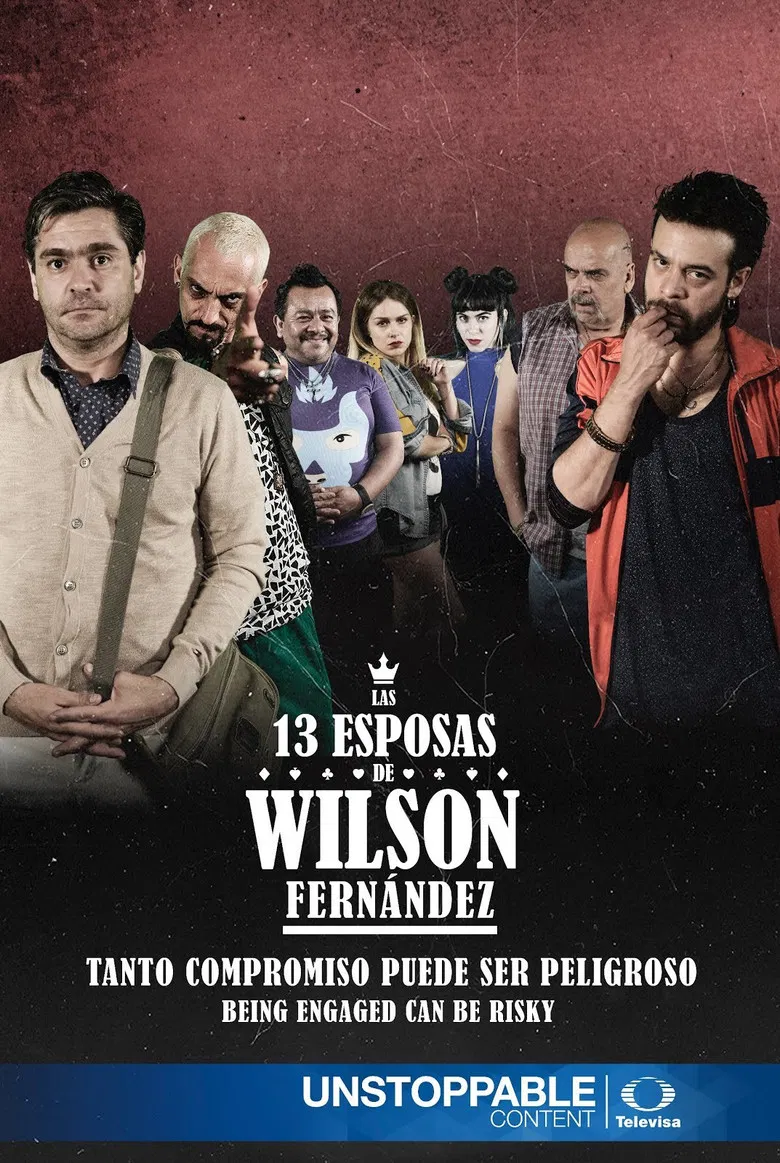 Las 13 Esposas de Wilson Fernández poster background