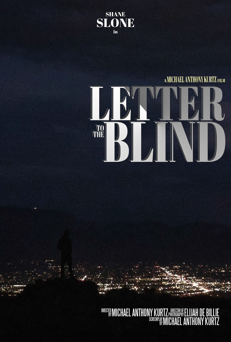 Letter to the Blind poster background