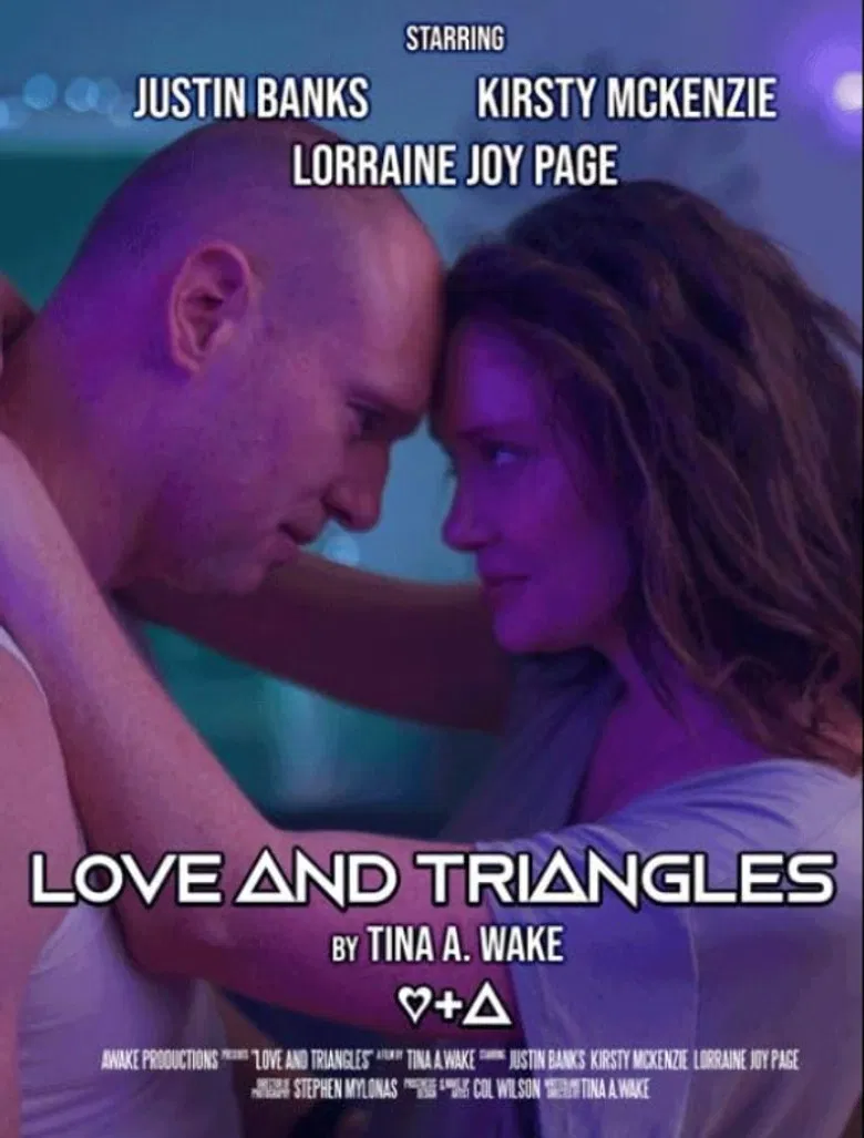 Love and triangles poster background