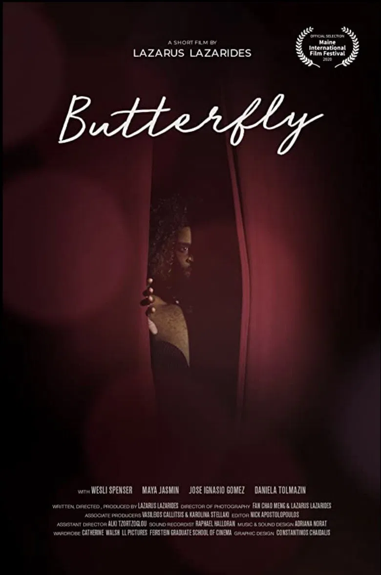 Butterfly poster background