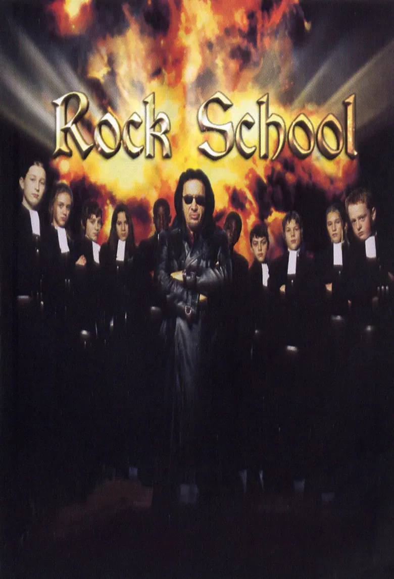 Rock School poster background