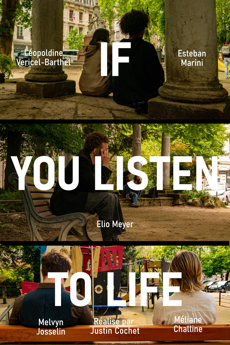 If you listen to life... poster background