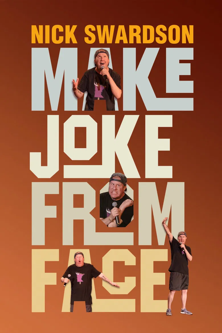 Nick Swardson: Make Joke from Face poster background