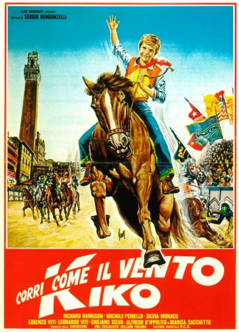 Corri come il vento Kiko poster background