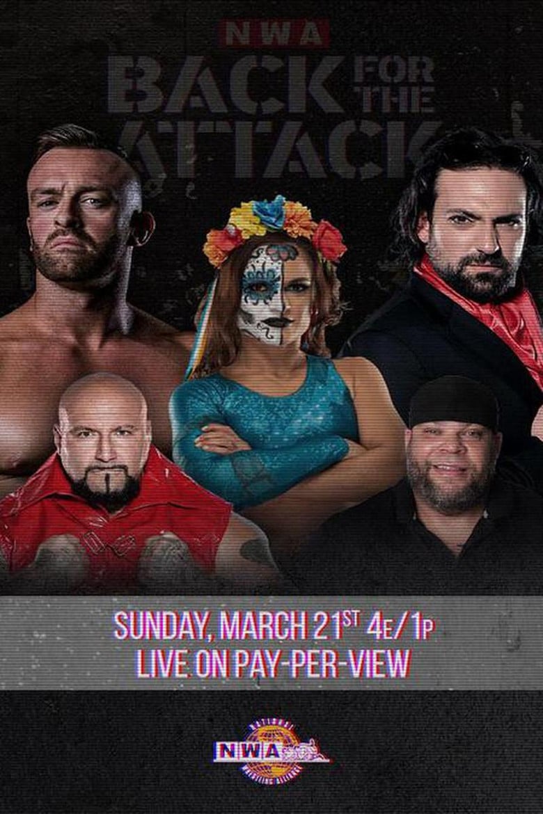 NWA Back for the Attack poster background