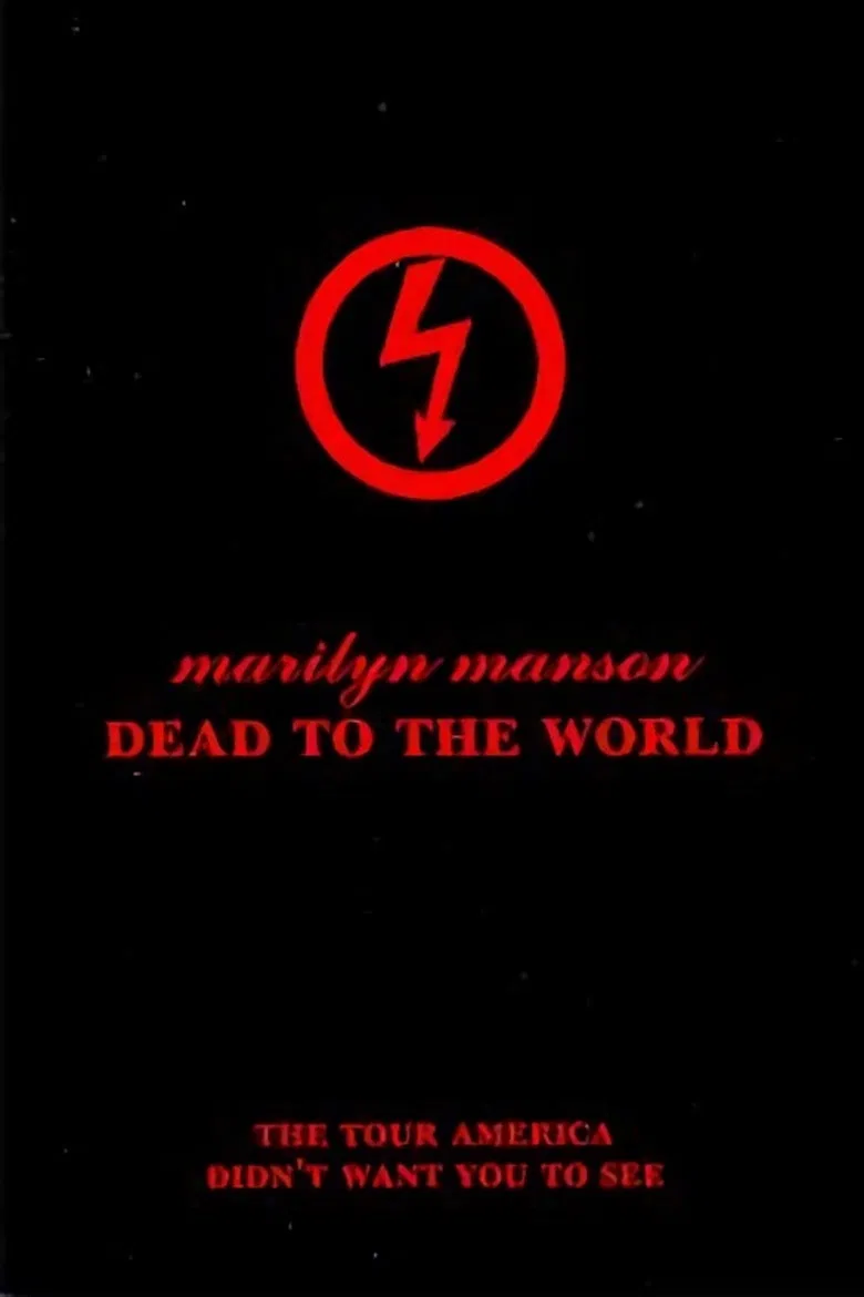 Marilyn Manson: Dead to the World poster background