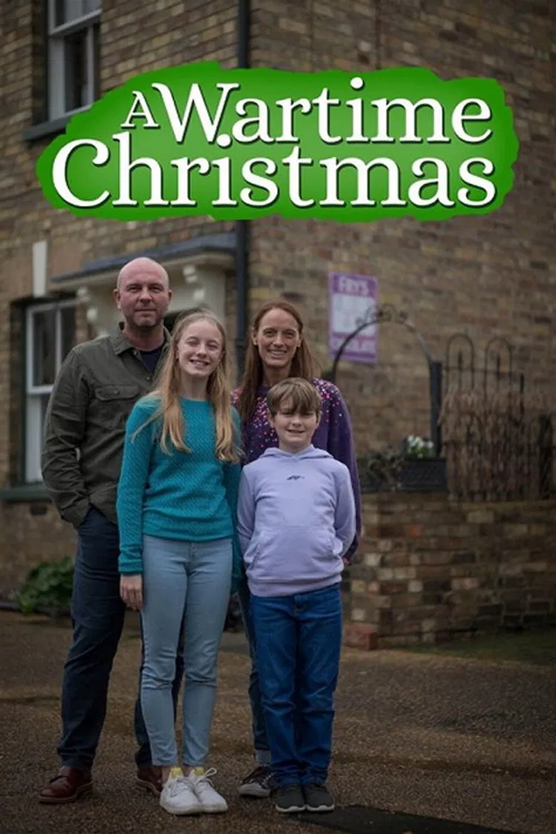 Wartime Christmas poster background